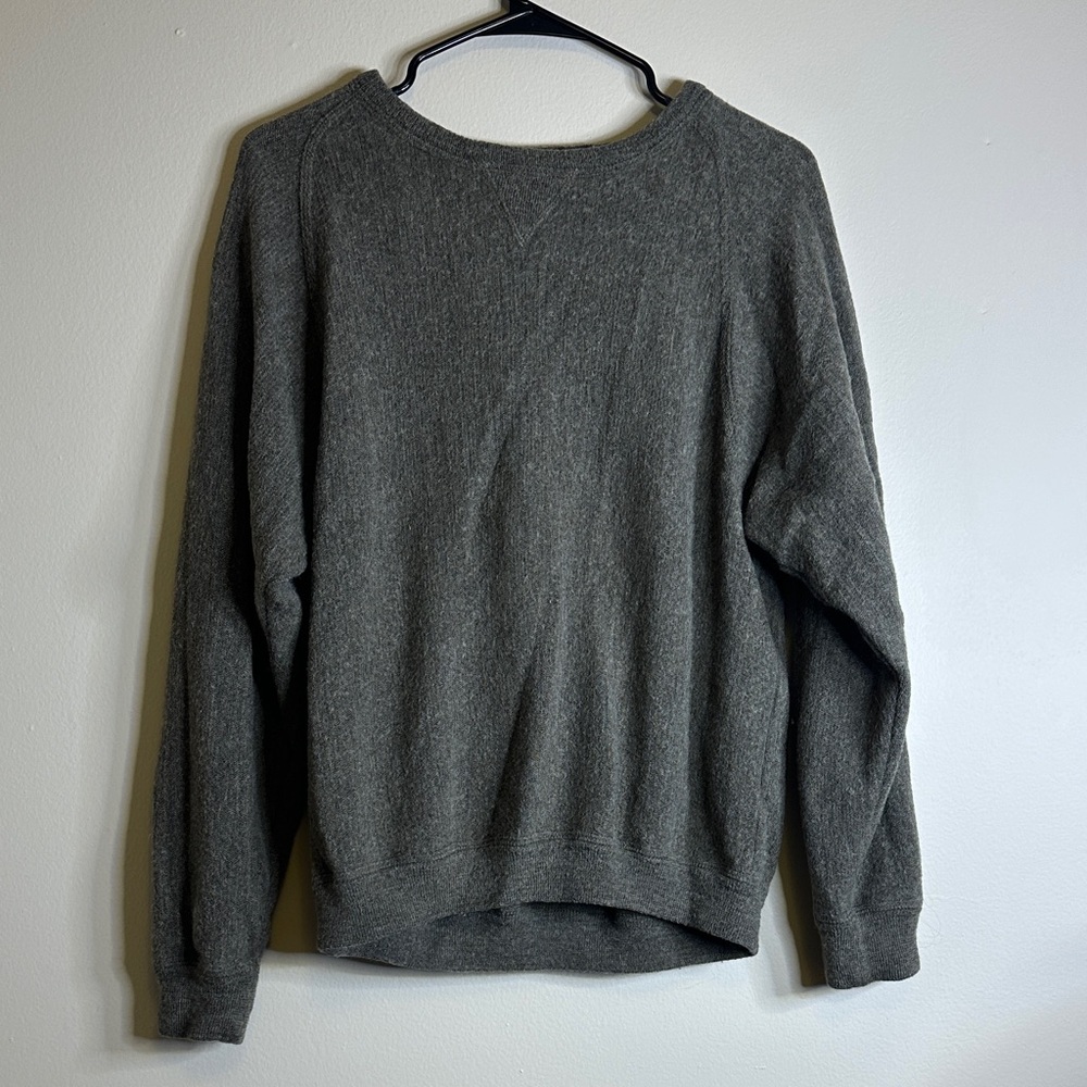 Men's Charcoal Crewneck Sweater